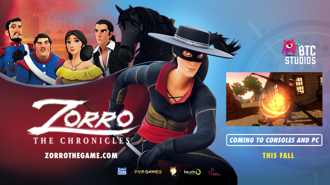 The video game Zorro The Chronicles may be coming towards the end of the year