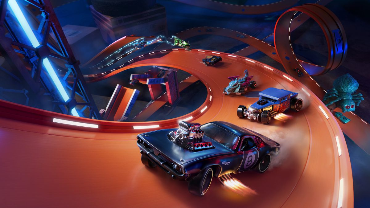 We can also see the crazy little car racing game in the gameplay video