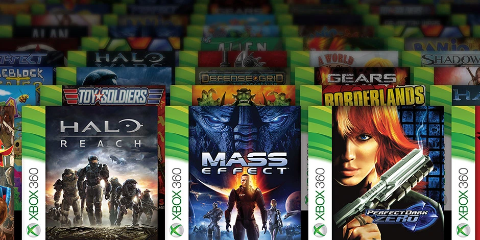 We can also play the first generation Xbox and Xbox 360 games from the cloud