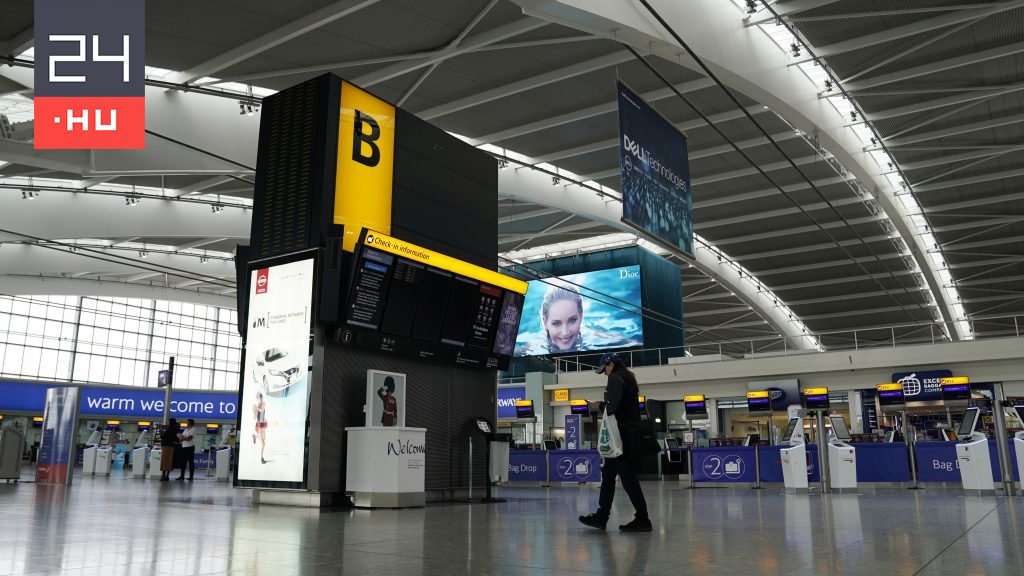 Passenger traffic at UK airports fell savagely in 2020