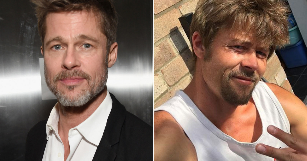 Everyone confuses this guy with Brad Pitt: his counterpart is regularly stopped on the street – Worldstar