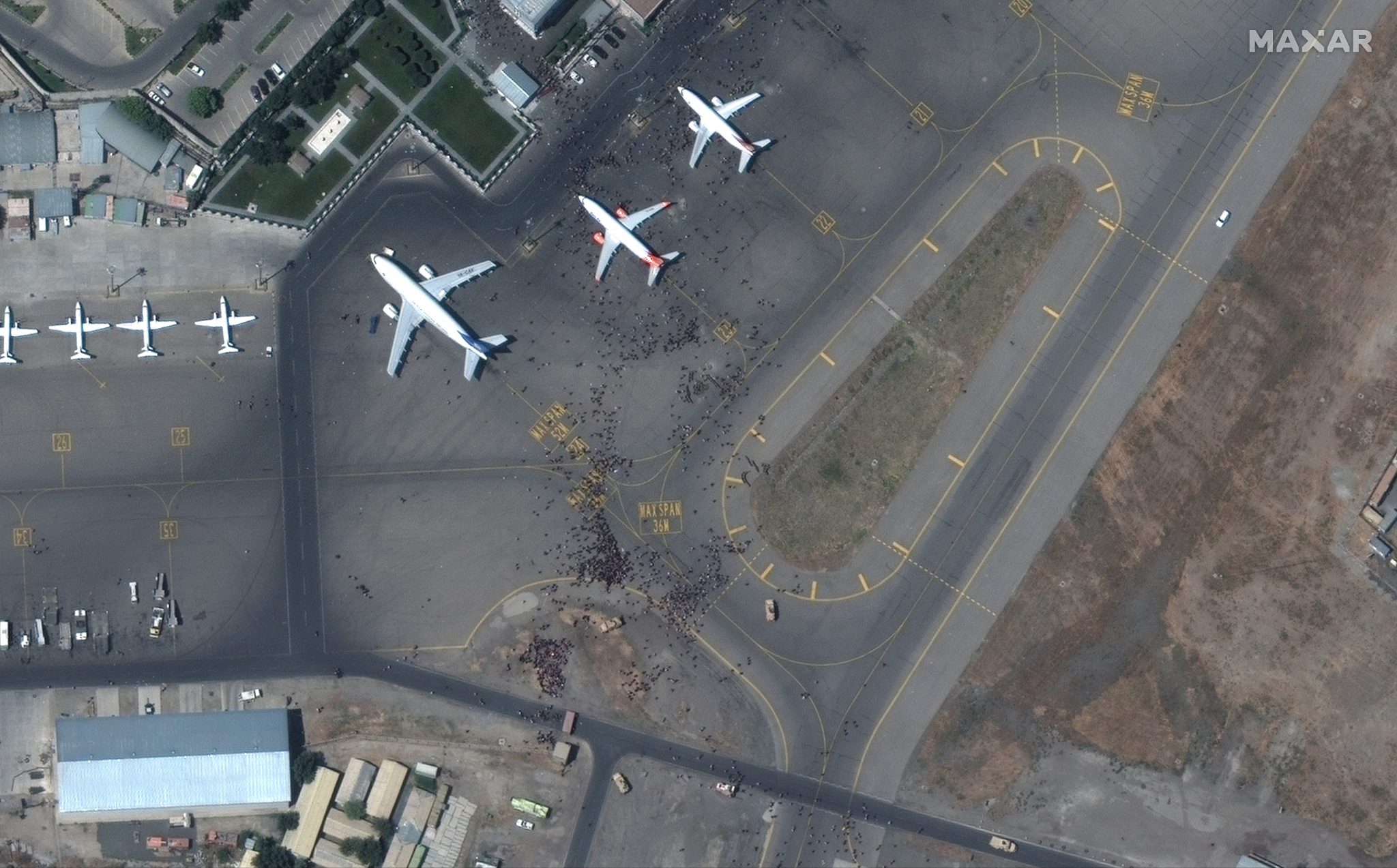 Traffic resumed at Kabul airport