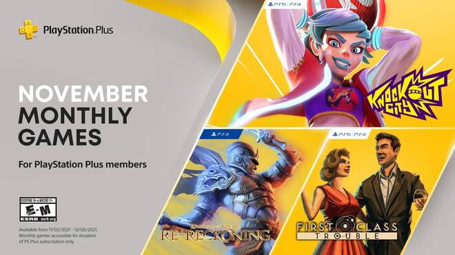 PlayStation Plus November 2021 offer