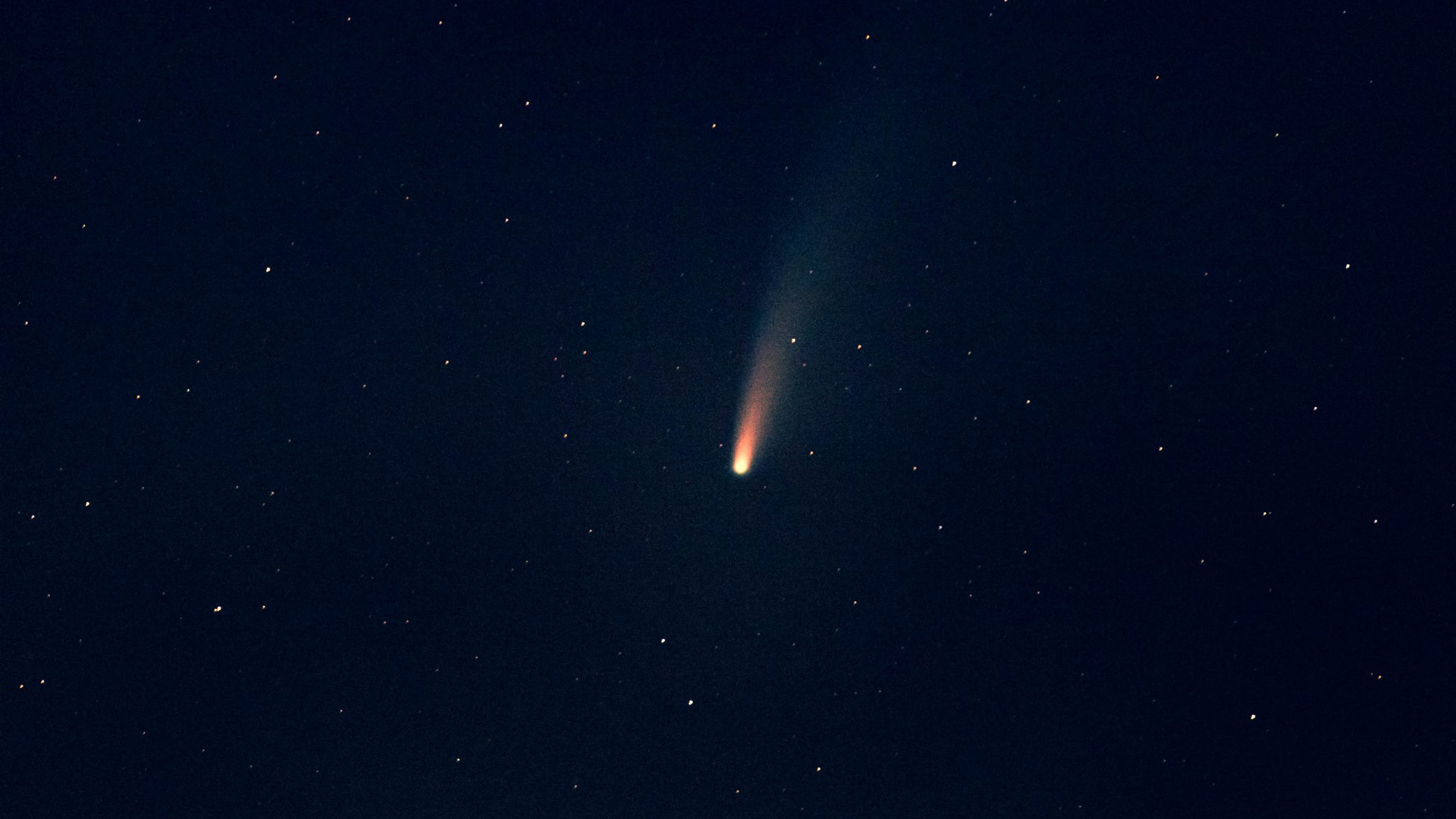 The Arrival Of A Comet Visible To The Naked Eye