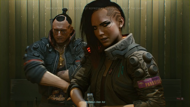 Were some details leaked from the first Cyberpunk 2077 add-on?