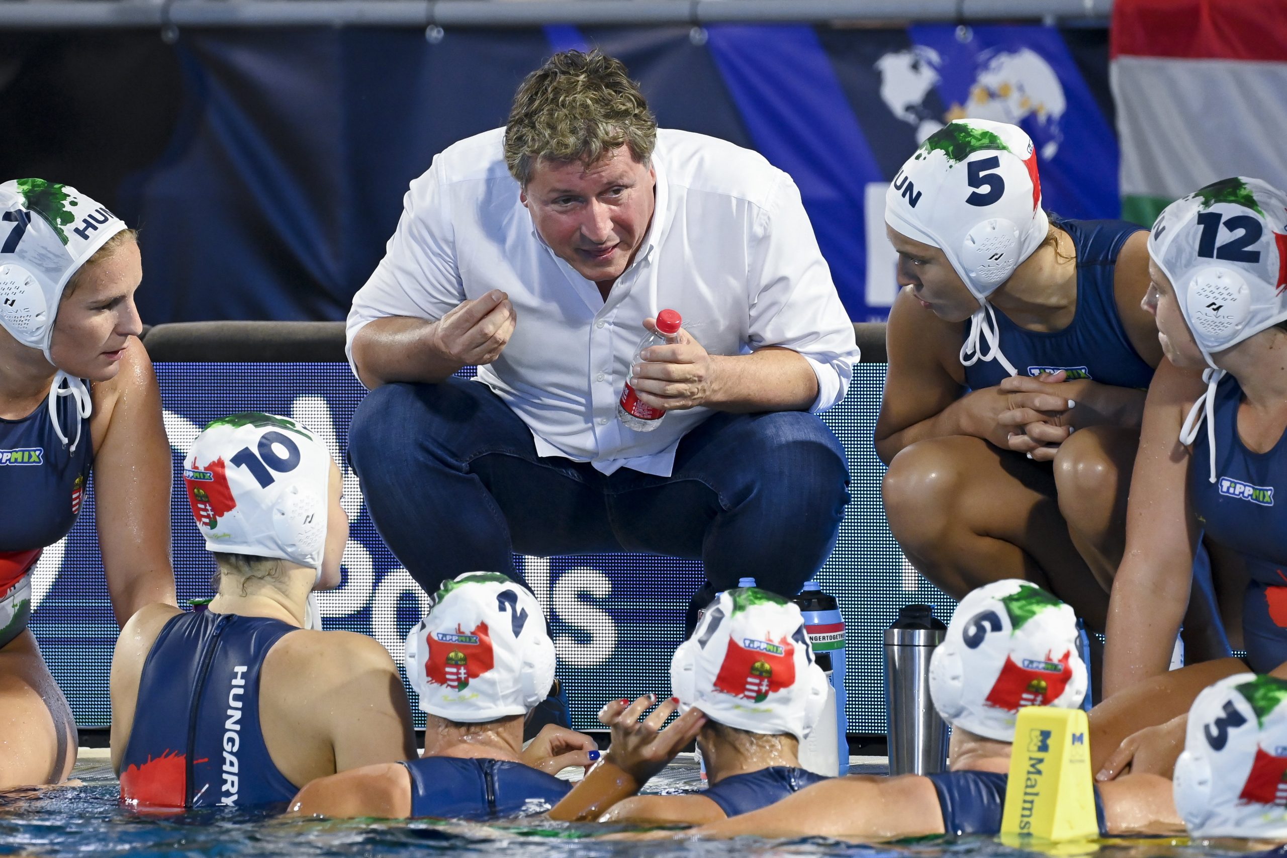 After defeating Canada, the Hungarian women’s water polo team took second place